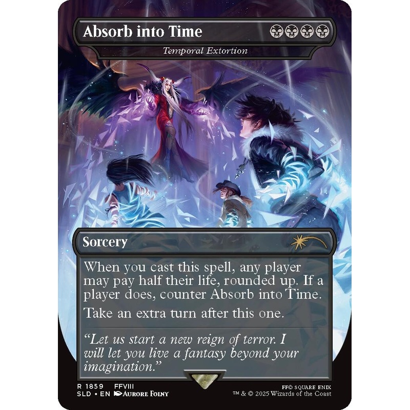 Absorb into Time - Temporal Extortion [Secret Lair Drop Series]