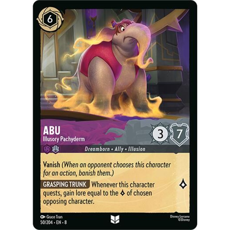 Abu - Illusory Pachyderm (50/204) [Reign of Jafar]