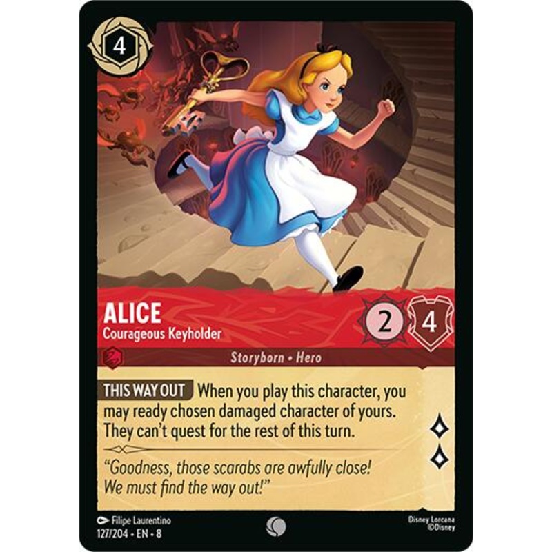 Alice - Courageous Keyholder (127/204) [Reign of Jafar]