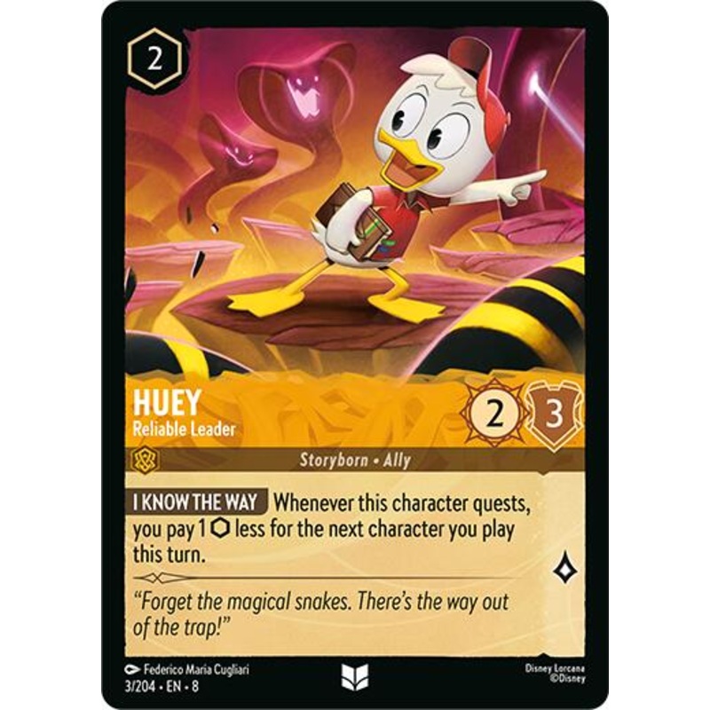 Huey - Reliable Leader (3/204) [Reign of Jafar]