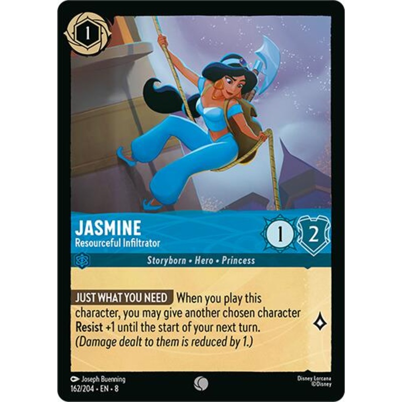 Jasmine - Resourceful Infiltrator (162/204) [Reign of Jafar]