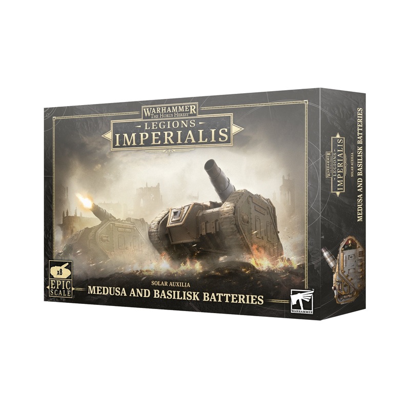 LEGIONS IMPERIALIS: THE HORUS HERESY - Solar Auxilia - Medusa And Basilisk Batteries