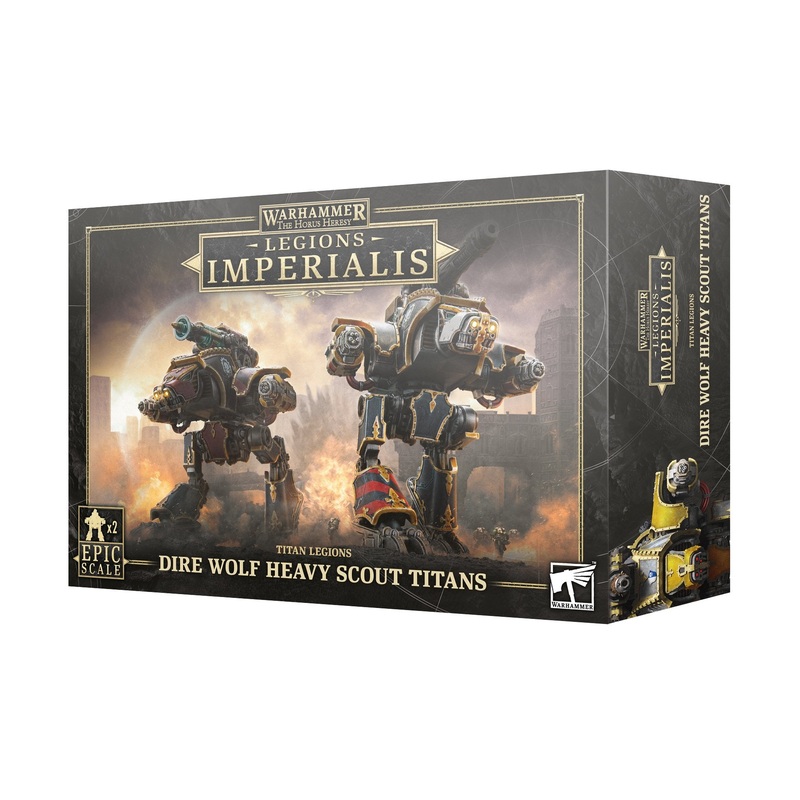LEGIONS IMPERIALIS: THE HORUS HERESY - Titan Legions - Dire Wolf Heavy Scout Titans