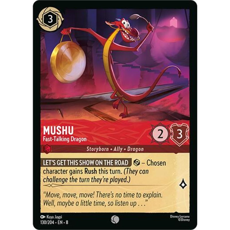 Mushu - Fast-Talking Dragon (130/204) [Reign of Jafar]