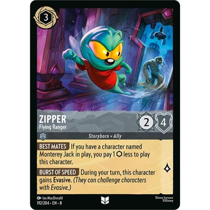 Zipper - Flying Ranger (192/204) [Reign of Jafar]
