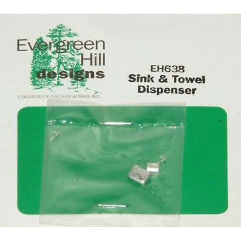 Evergreen Hill Sink & Towel Dispenser HO