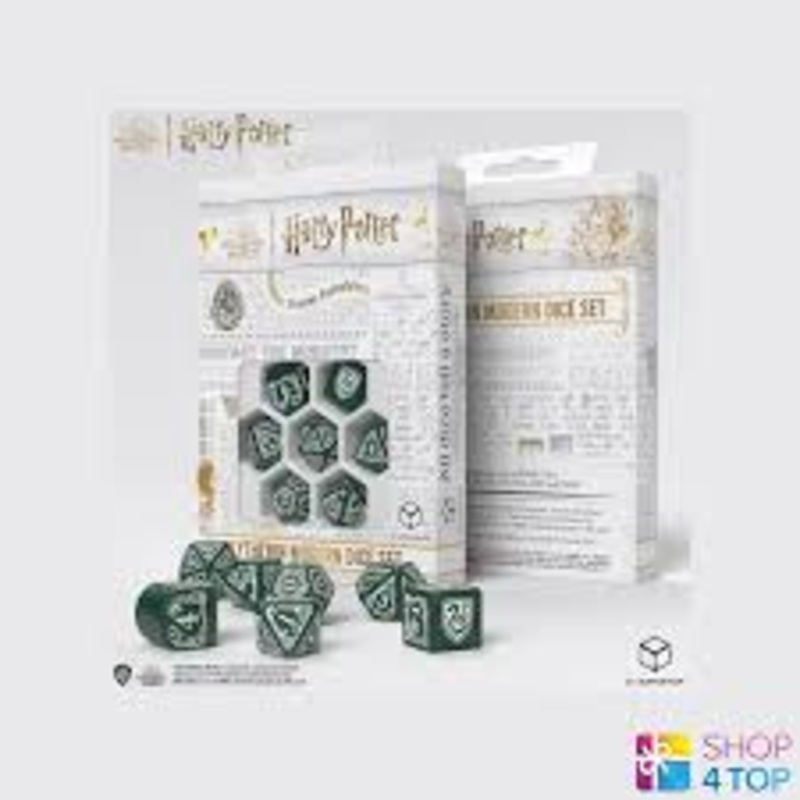 Harry Potter. Slytherin Modern Dice Set