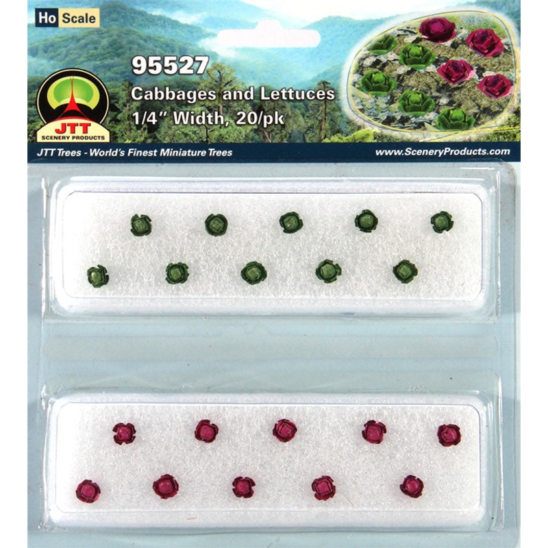 JTT CABBAGES AND LETTUCES