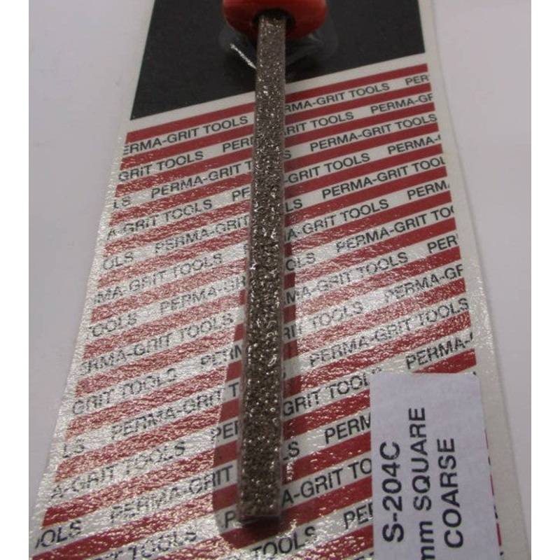 Perma-Grit Sq. File Coarse 6mm