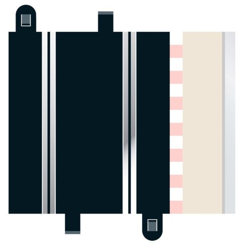Scalextric Half Straight 175mm (2)