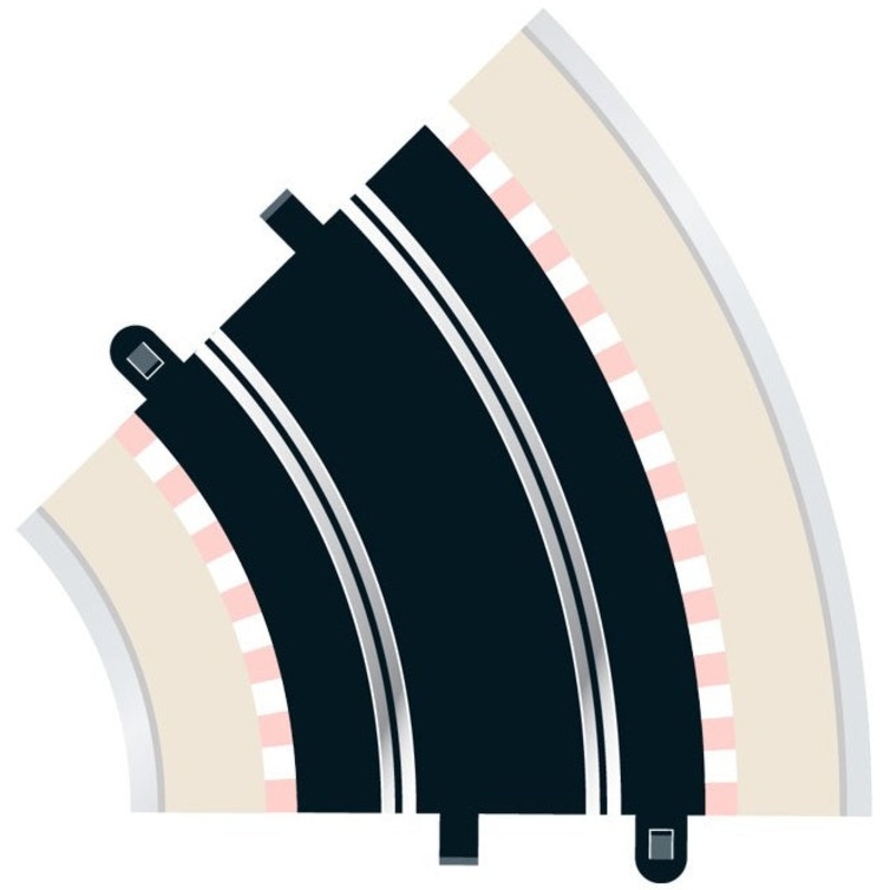 Scalextric Radius 2 Curve 45deg (2)