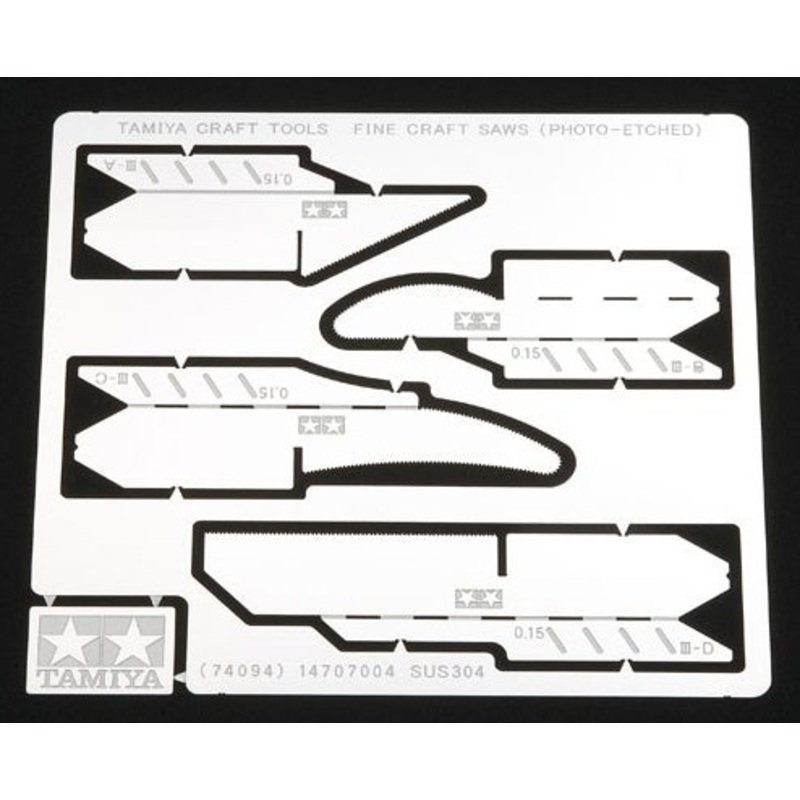 Tamiya .1mm Precision Craft Saw Set II