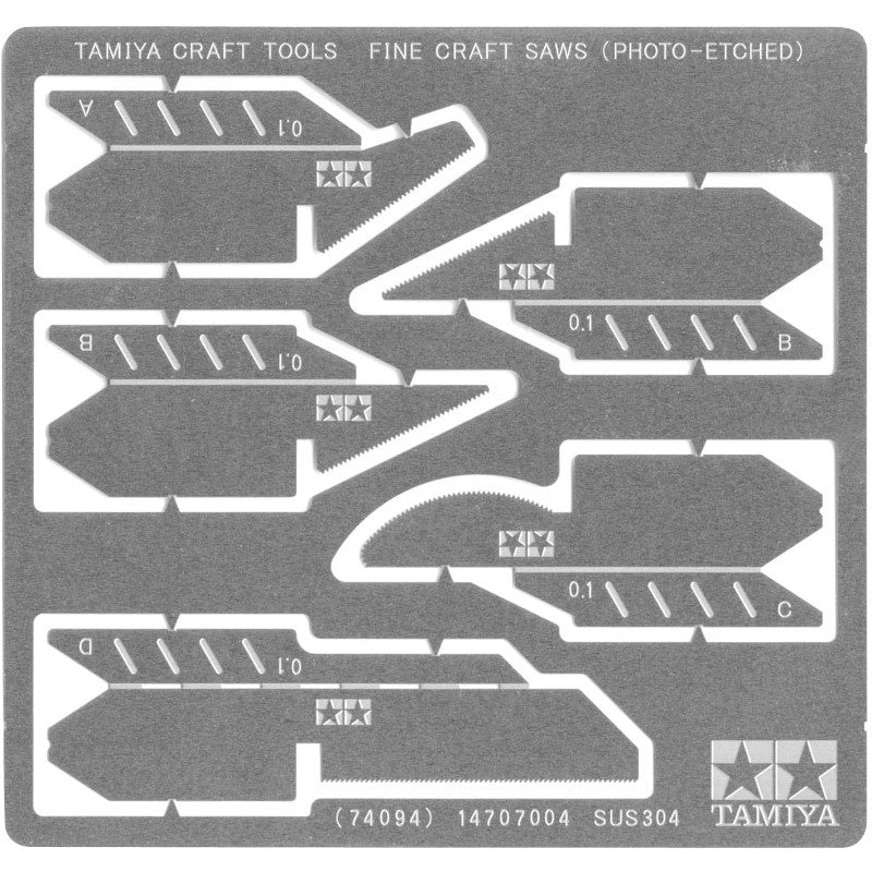 Tamiya Fine Craft Saws 0.1mm