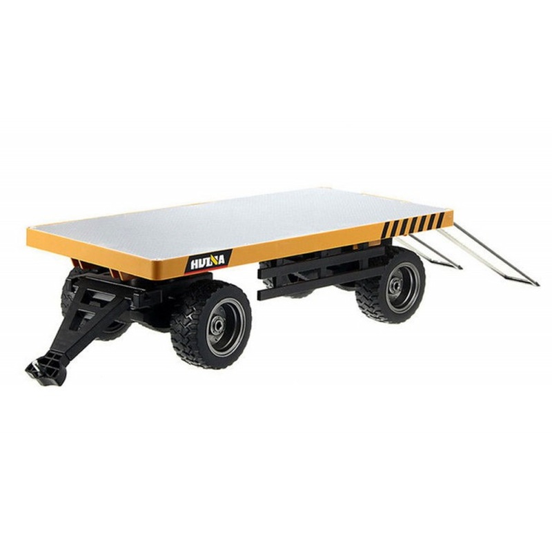 HUI NA #1578 Alloy Flat deck trailer 1/10 scale by HUINA