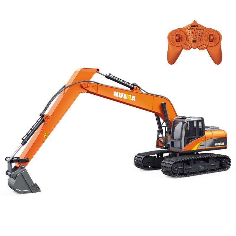 Huina 1:14 2.4G 15CH RC Excavator with Long Reach Boom