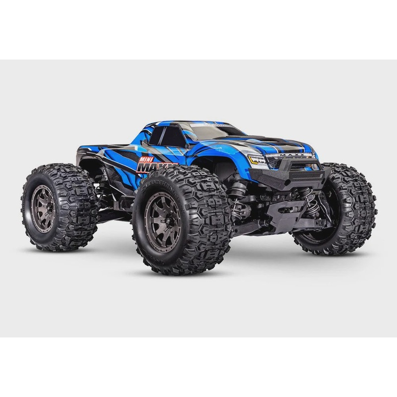 Traxxas Mini Maxx 4WD Monster Truck B/Less 2S Blue