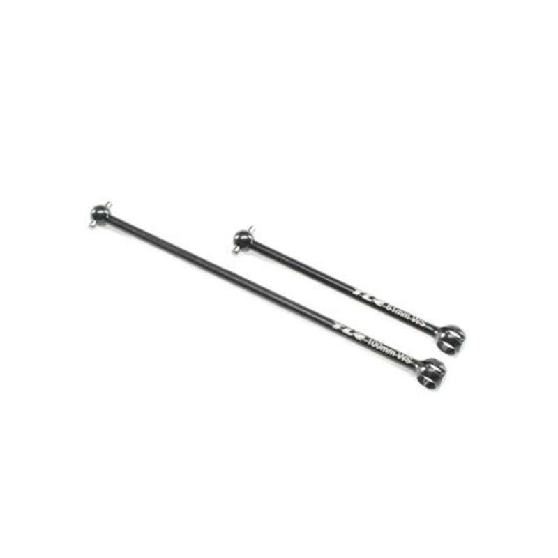 TLR CVA Driveshft Bones, 61mm/100mm: 22X
