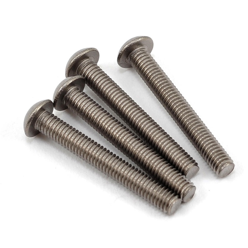 Yokomo M3 x 22mm Button Head Screws (8)