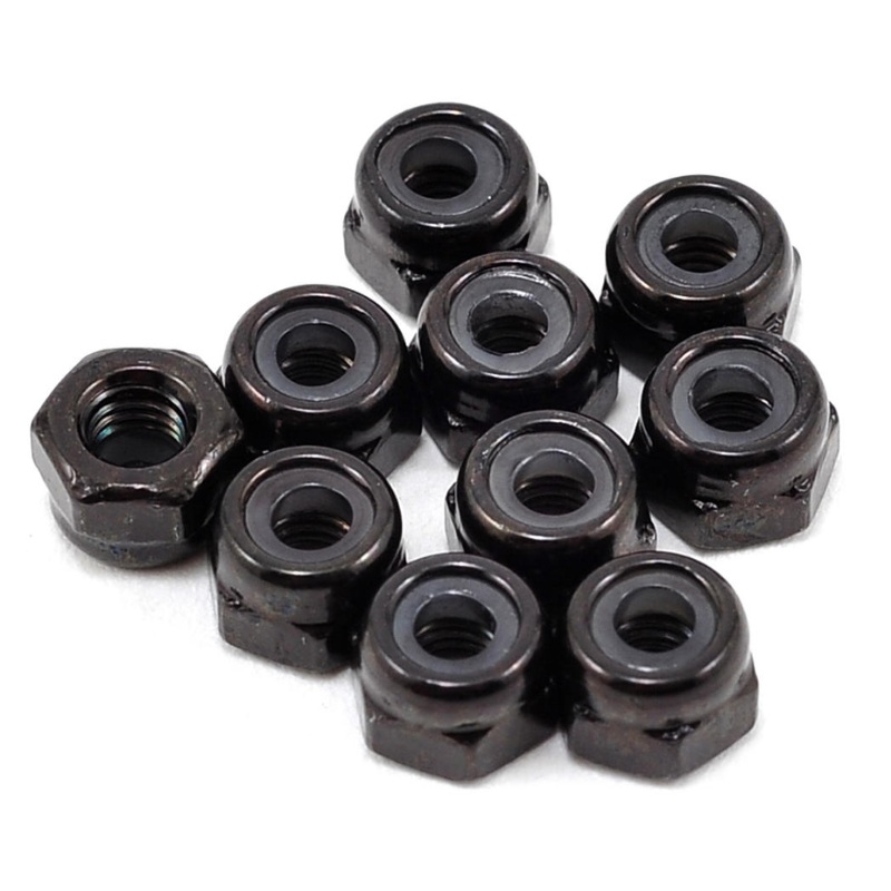 Yokomo M3 x 4mm Nylon Lock Nut (10)