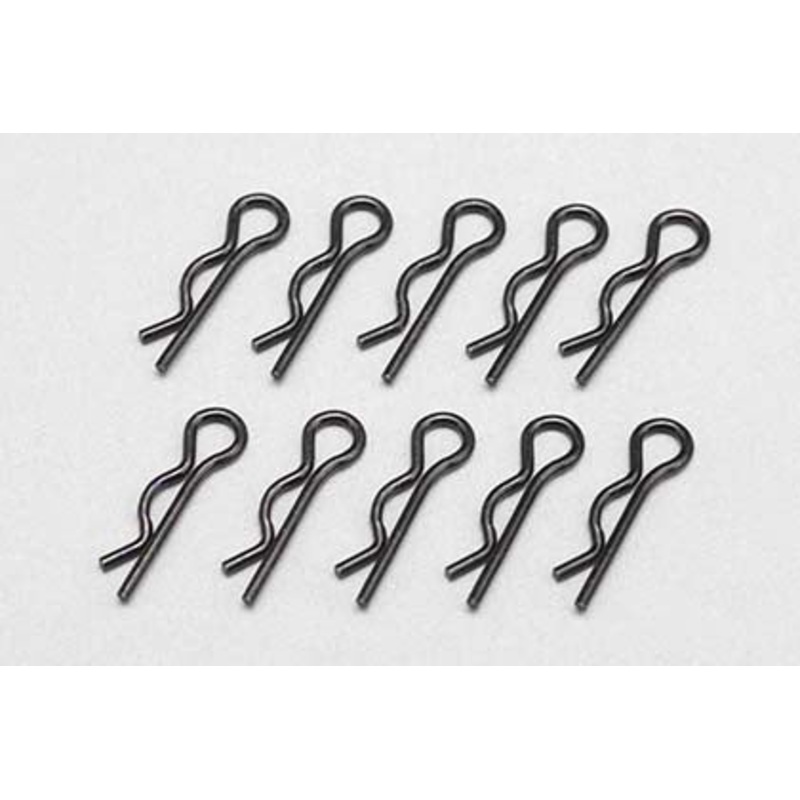 Yokomo Small Size Hood Pin Black(10pcs.)