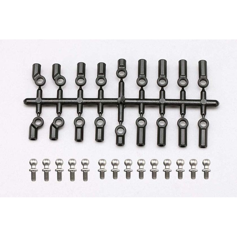 Yokomo Y2-207BST YD-2S Series High Precision Titanium 4.8mm Ball End Set