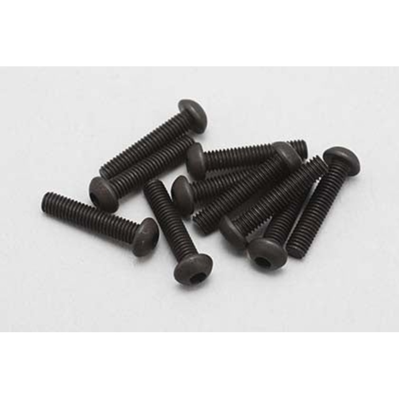 Yokomo ZC-BH314 M3x14mm Button Head Socket Screw 10 Pieces Part