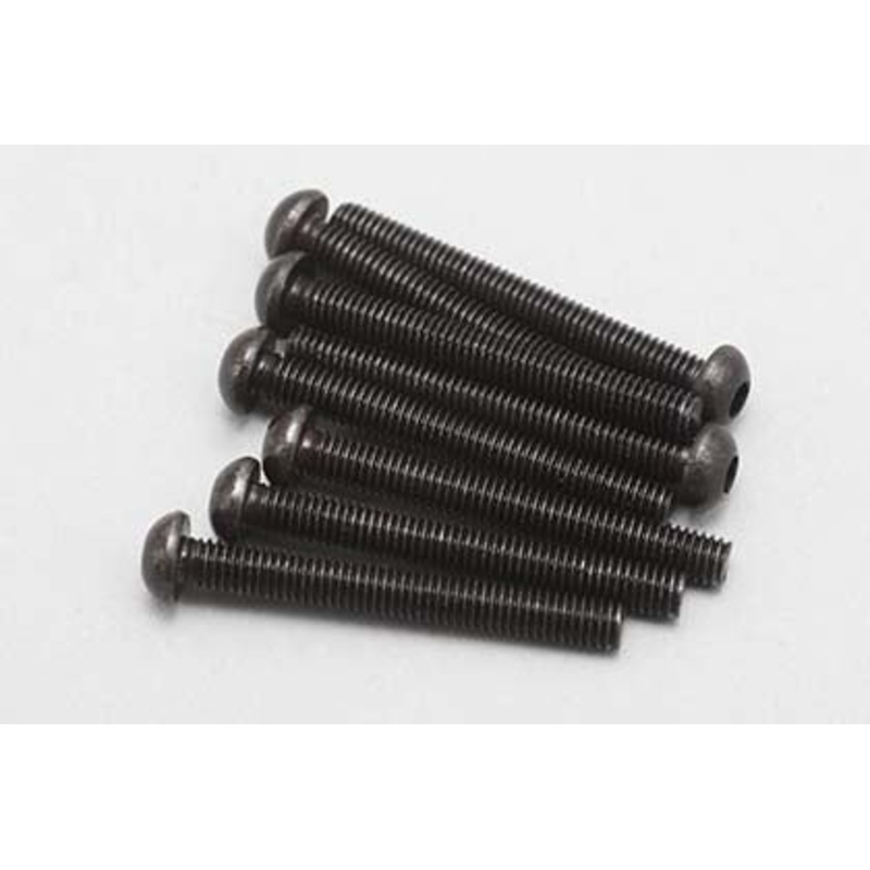 Yokomo ZC-BH325 M3x25mm Button Head Socket Screw 10 Pieces Part