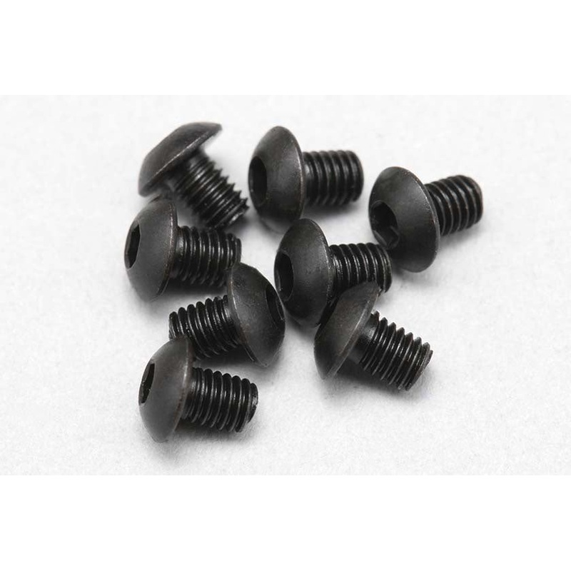 Yokomo ZC-BH34 M3x4mm Button Head Socket Screw Part