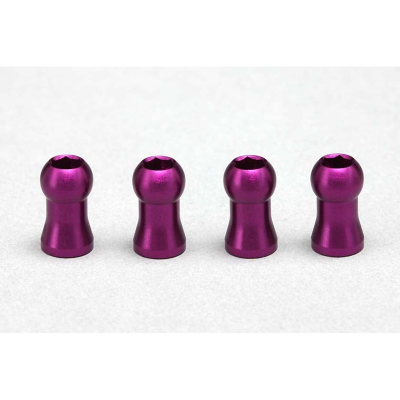 Yokomo Shock cap ball for YD-2 (purple)