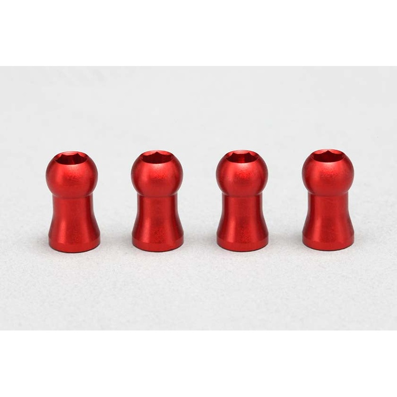 Yokomo Shock cap ball for YD-2 (red)
