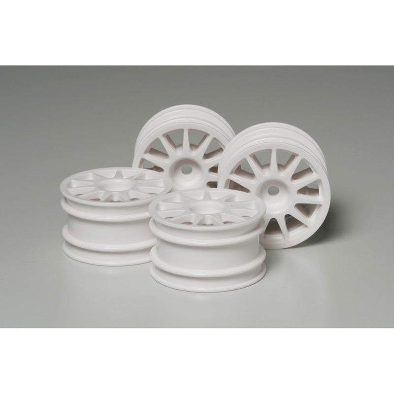 Tamiya M -Chassis 11-Spoke Wheels (4) White