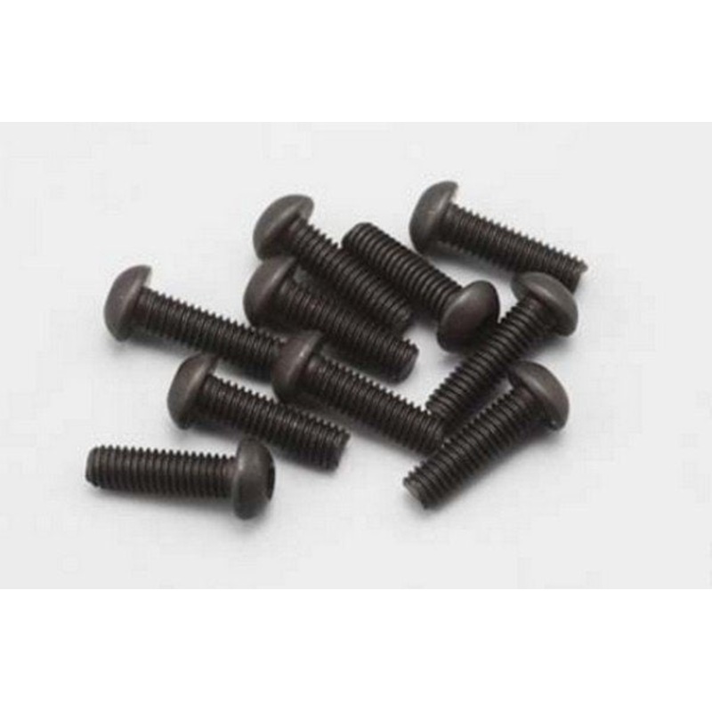 Yokomo M3x5mm Button Head Socket Screw (10)
