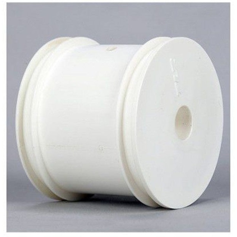 TLR Front/rear Wheel, White :22T (2)