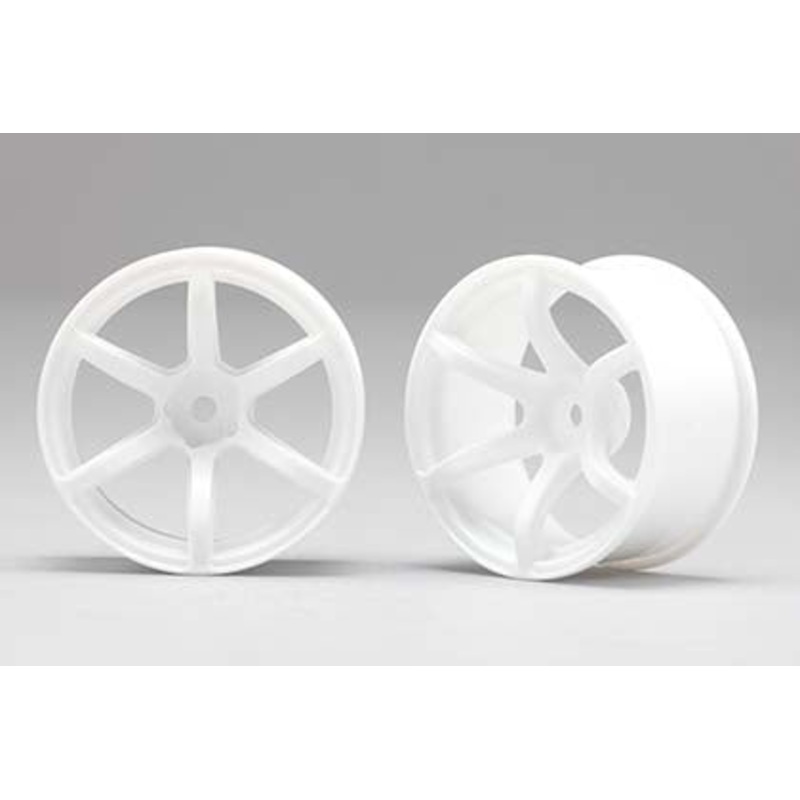 Yokomo RP-6213W6 RP 6mm Offset  6spoke Zero1 (White)