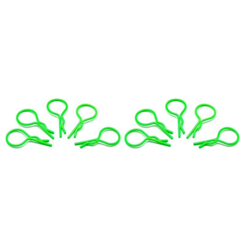 AM Big Body Clip 1/10 - Fluorescent Green (10)