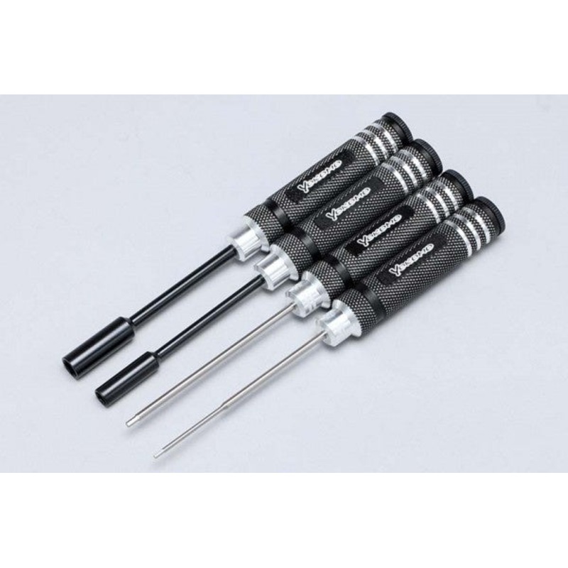 YOKOMO HEX/NUT DRIVER SET (4 pcs./Black)
