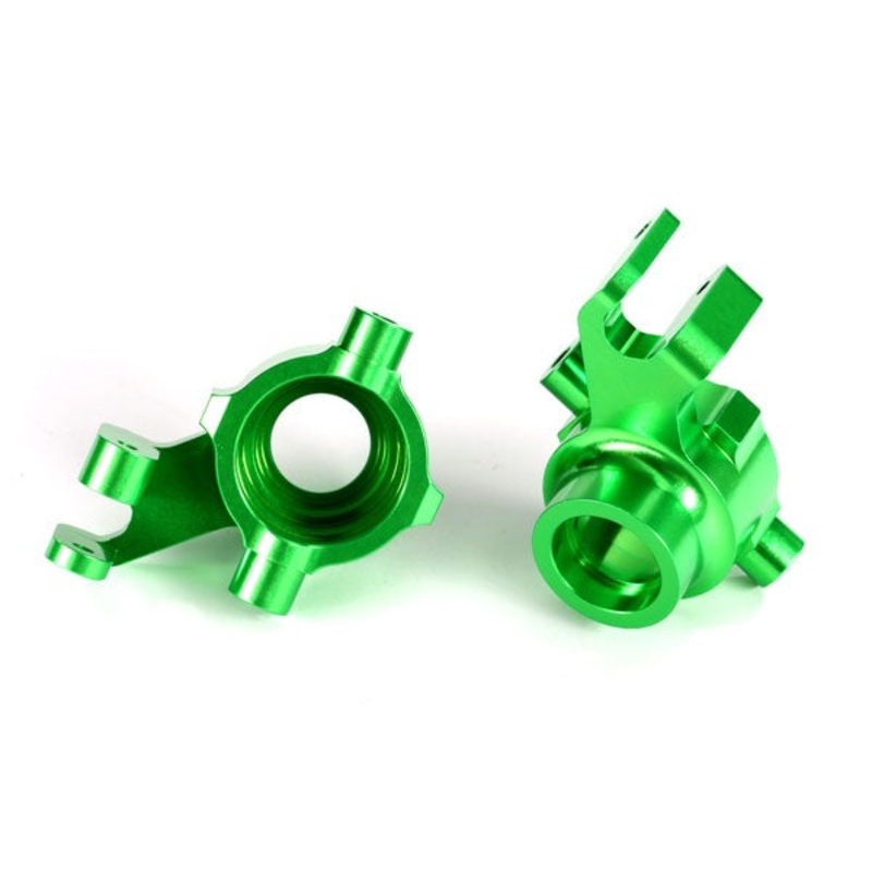 Traxxas 8937G Alloy Steering Blocks Green