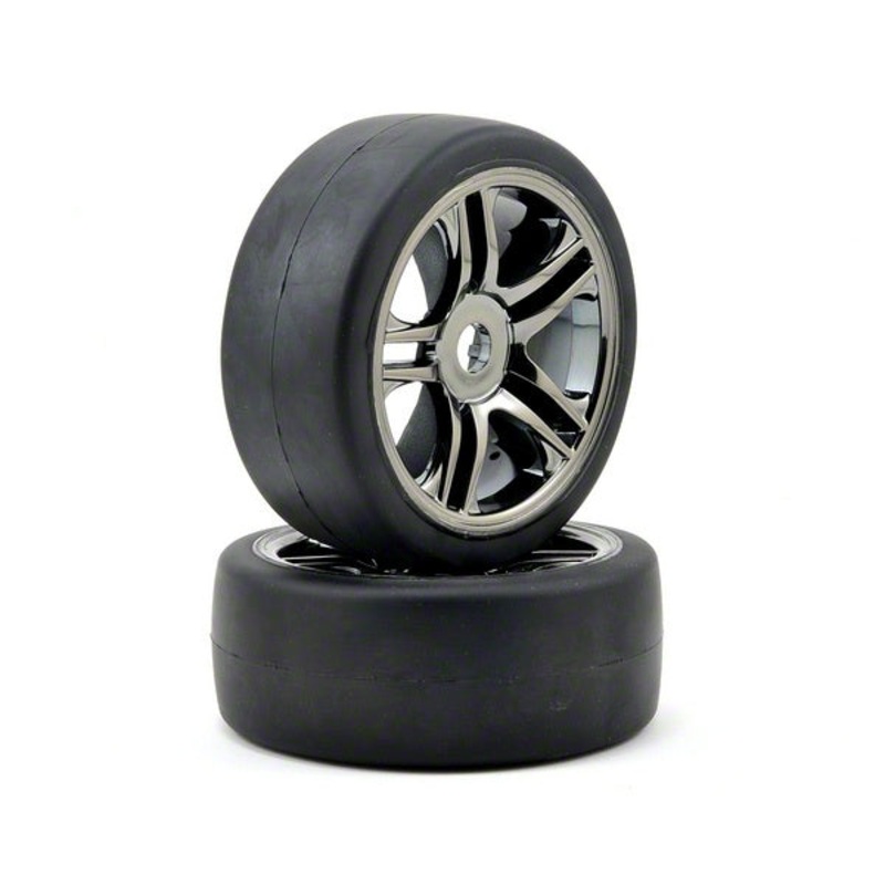 Traxxas 6479 - T&W FRONT (SS BLK CHR SLI