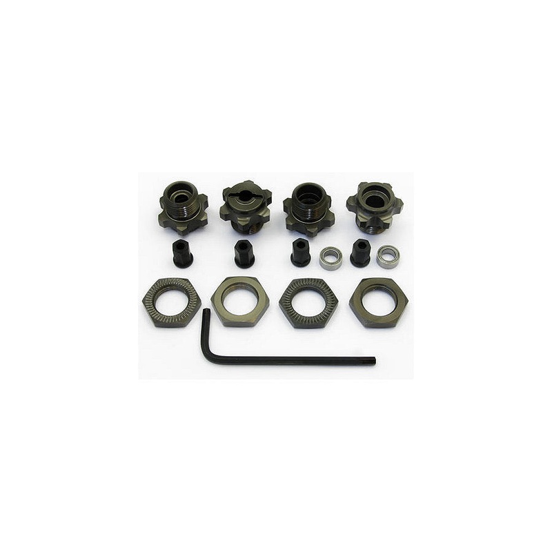 AKA SC10 1:8 Wheel Adapters (Complete Ki