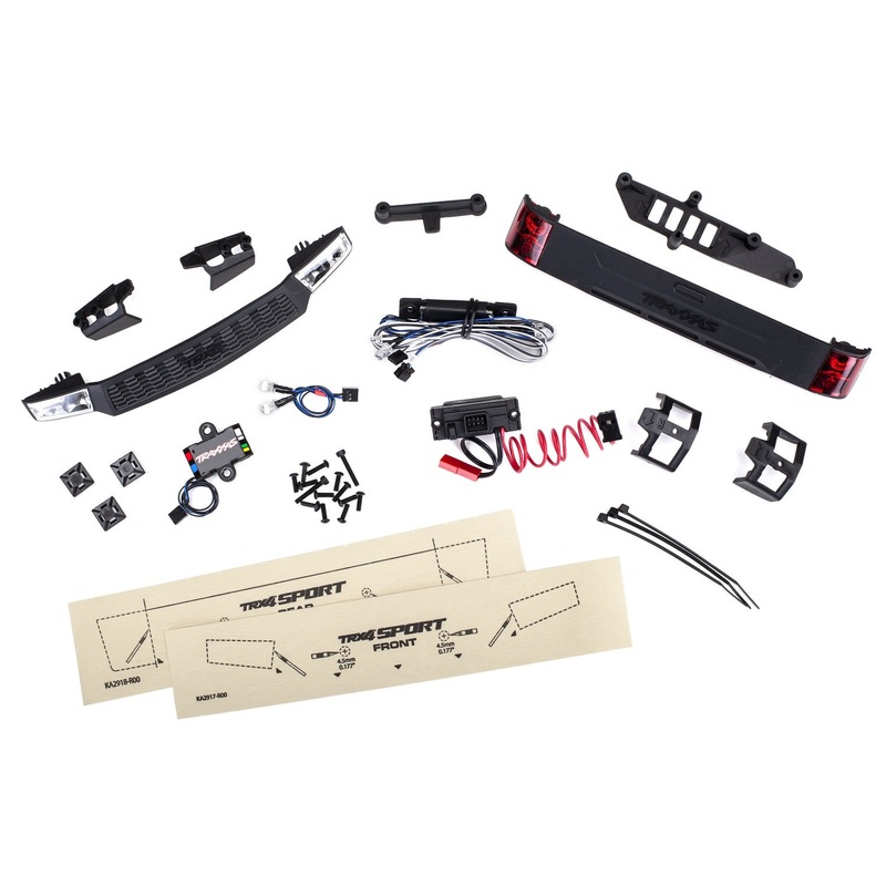Traxxas 8085 LED Light Set Complete W/Power Supply
