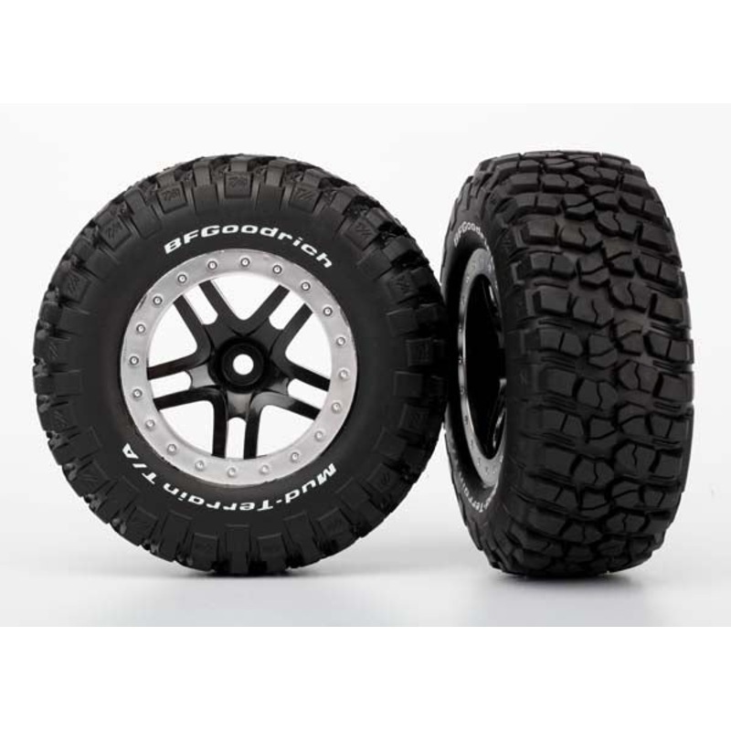 Traxxas SCT Split Spoke Tyres & Rims
