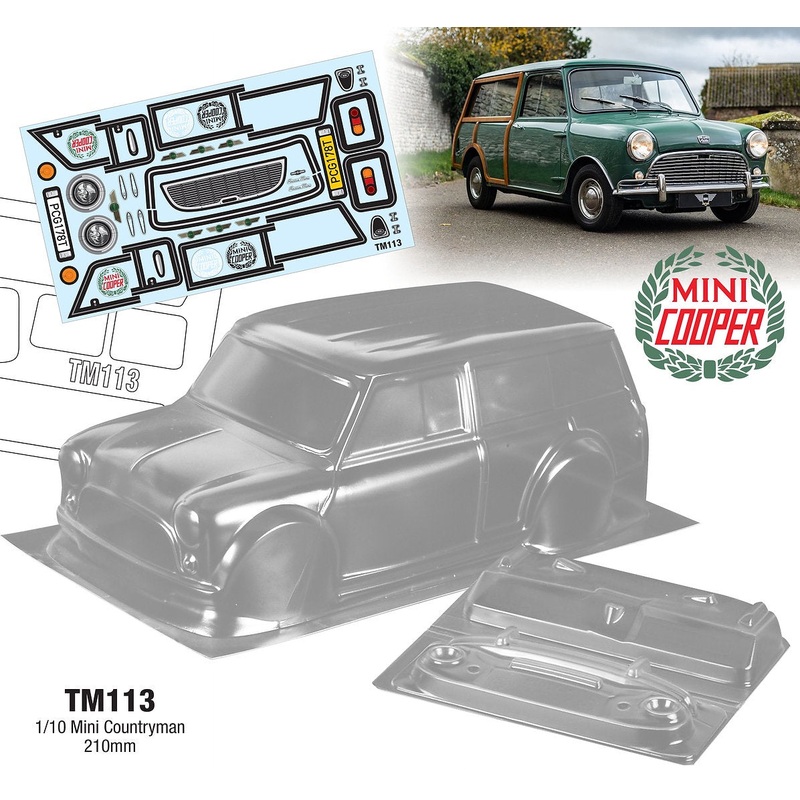 TM113 1/10 Mini Countryman 210mm