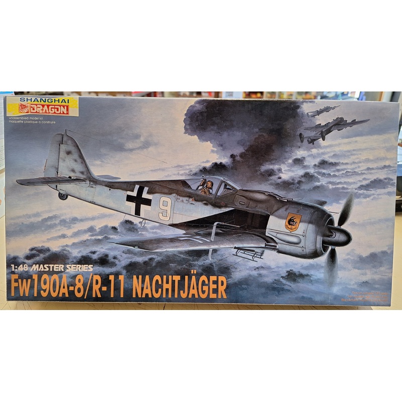 *Aged Decals* Dragon 1:48 Fw190A-8/R-11 Nachtjager