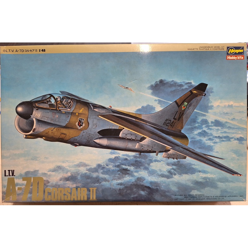 *Aged Decals* Hasegawa 1:48 L.T.V. A-7D Corsair II