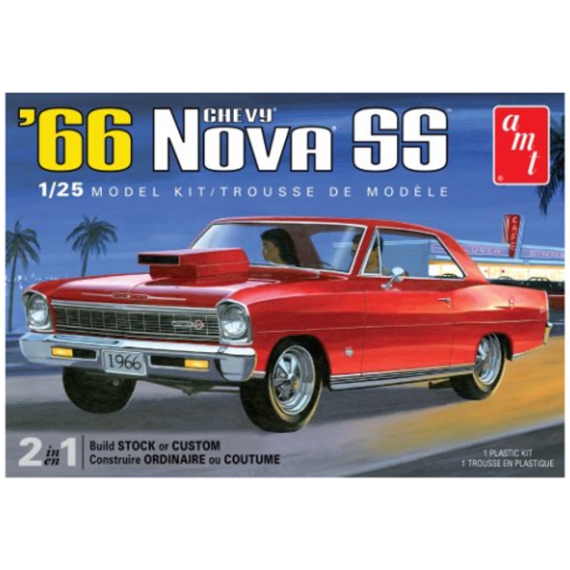 AMT 1:25 1966 Chevy Nova SS 2n1