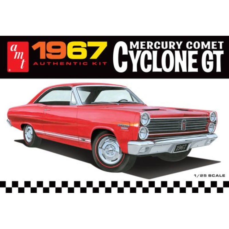 AMT 1:25 1967 Mercury Comet Cyclone GT