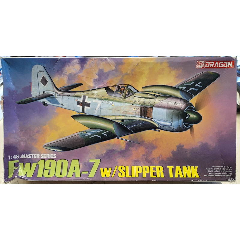 *Damaged Box* Dragon 1:48 Fw190A-7 w/Slipper Tank