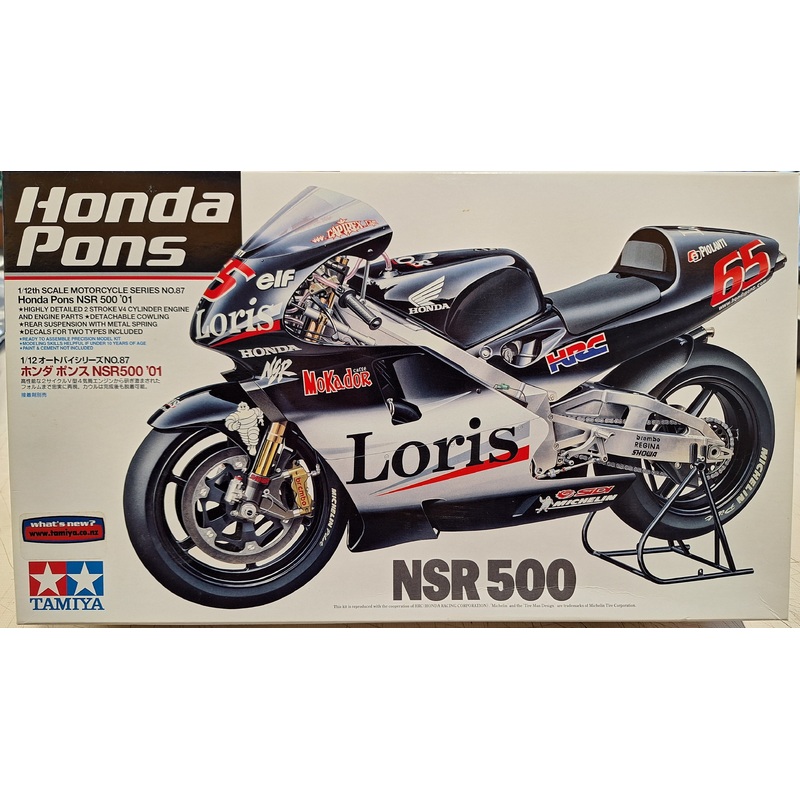 Tamiya 1:12 Honda Pons NSR 500'01 (LW)