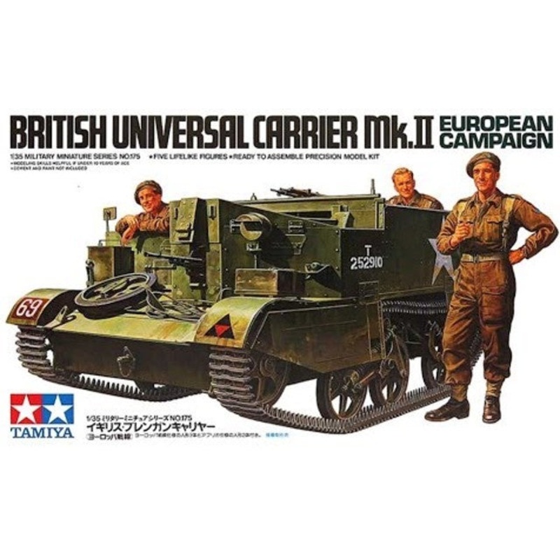 Tamiya 1:35 British Universal Carrier MkII European Campaign