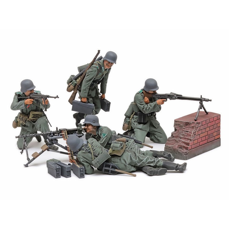 Tamiya 1:35 German Machine Gun Team Mid WWII